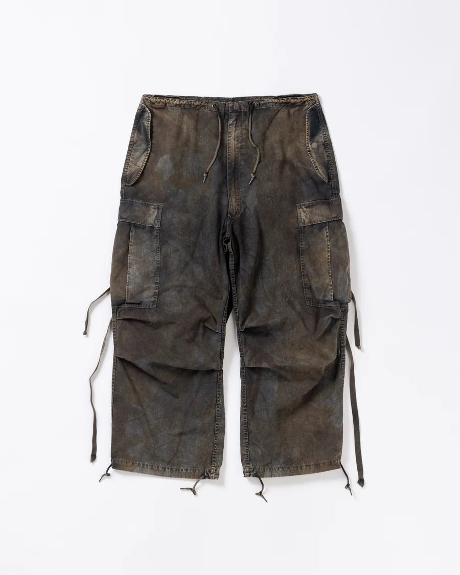 ANACHRONORM / AN376-B SULFUR DYED RIPSTOP REALTREE M-51 TYPE FIELD OVER PANTS